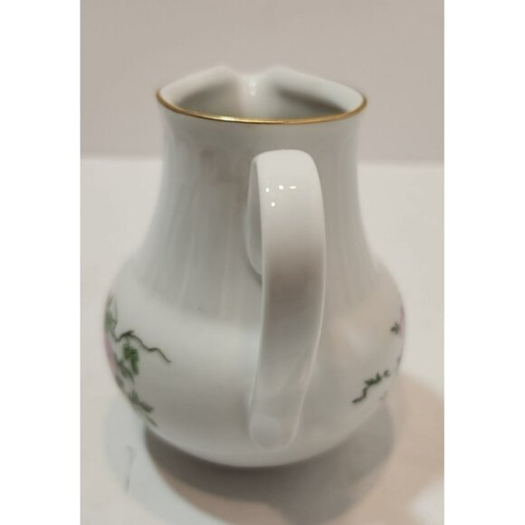 Vtg Henneberg Porzellan 1777 Sugar Bowl and Creamer Set Made in East Germany - Picture 5 of 16